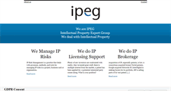 Desktop Screenshot of ipegconsultancy.com