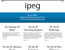 Tablet Screenshot of ipegconsultancy.com